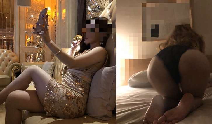쉬어가자고 꼬시는 미시누님