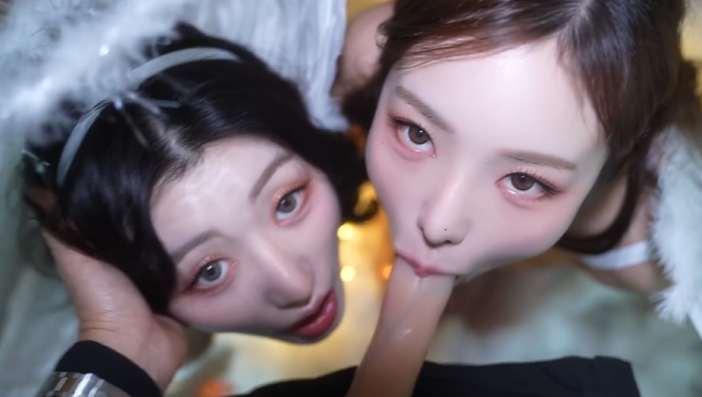 인조성기 빠는 존예 천사