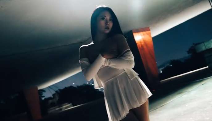 길거리 야노 촬영하는 보미